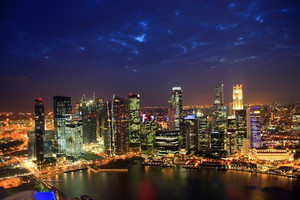 Singapore Skyline by Night Singapore Skyline by Night