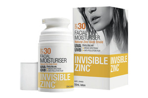 Invisible Zinc SPF30 Facial Moisturiser Invisible Zinc SPF30 Facial Moisturiser