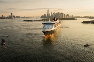 Queen Mary 2 In New York Queen Mary 2 In New York