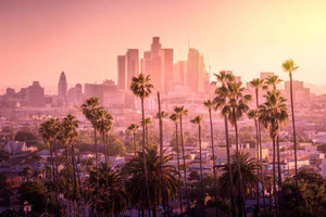 Los Angeles At Sunset Los Angeles At Sunset