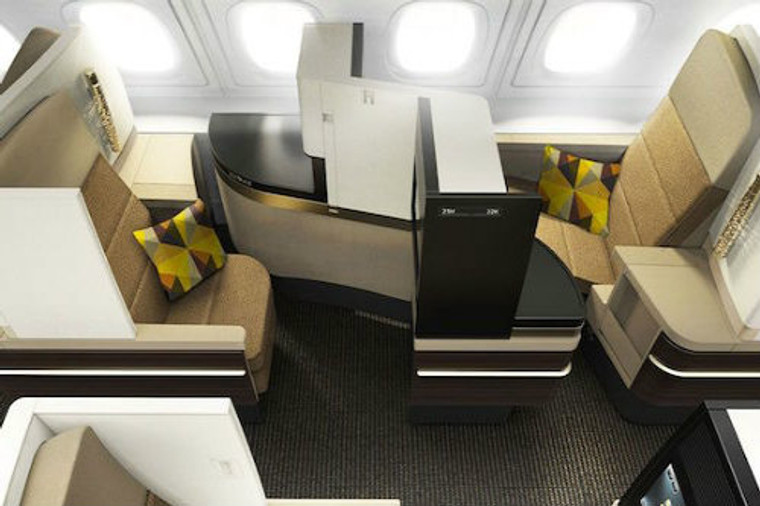 Etihad Business Class Suite