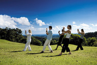 Morning Tai Chi 	Photo: Joanna Hall/Gwinganna Health Retreat