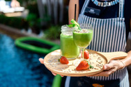 Healthy Poolside Drinks