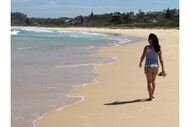 Walking The Beach At Mollymook