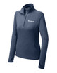 Sport-Tek Ladies Sport-Wick Stretch 1/2-Zip Pullover