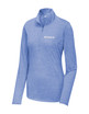 Ladies Triblend Wicking 1/4 Zip Pullover