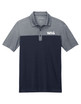 Port Authority Fine Pique Blend Blocked Polo