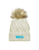 New Era Faux Fur Pom Beanie