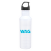 h2go Bolt Single Wall Stainless Steel Water Bottle 24 oz