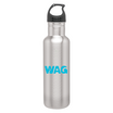 h2go Bolt Single Wall Stainless Steel Water Bottle 24 oz