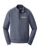 New Era Tri-Blend Fleece 1/4-Zip Pullover