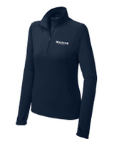 Sport-Tek Ladies Sport-Wick Stretch 1/2-Zip Pullover