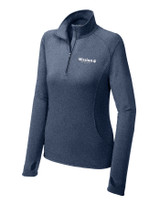 Sport-Tek Ladies Sport-Wick Stretch 1/2-Zip Pullover