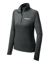 Sport-Tek Ladies Sport-Wick Stretch 1/2-Zip Pullover