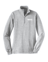 Ladies 1/4 Zip Sweatshirt