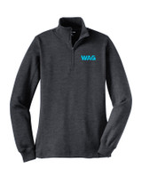 Ladies 1/4 Zip Sweatshirt