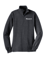 Ladies 1/4 Zip Sweatshirt