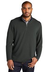 Port Authority Microterry 1/4-Zip Pullover