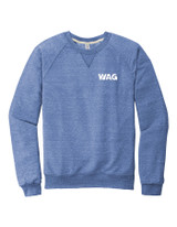 Heather French Terry Raglan Crew - Unisex