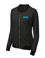 Ladies Lightweight French Terry Bomber