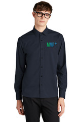 MERCER+METTLE Long Sleeve Stretch Woven Shirt