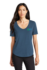 MERCER+METTLE Women's Stretch Jersey Relaxed Scoop