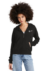 District Women's Cropped 1/2-Zip Pullover