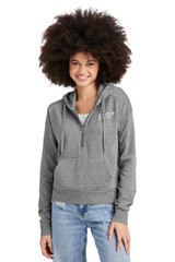 District Women's Cropped 1/2-Zip Pullover
