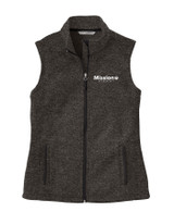 Port Authority Ladies Sweater Fleece Vest