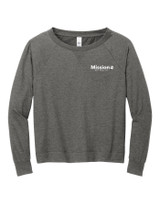 District® Women's Featherweight French Terry™ Long Sleeve Crewneck