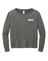 District® Women's Featherweight French Terry™ Long Sleeve Crewneck