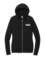 District Women's Featherweight French Terry Full-Zip Hoodie