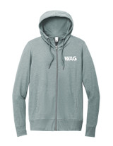 District Women's Featherweight French Terry Full-Zip Hoodie