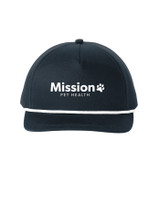 Port Authority Snapback Five-Panel Rope Cap