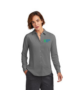 Brooks Brothers Women's Full-Button Satin Blouse