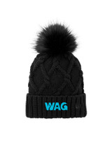 New Era Faux Fur Pom Beanie