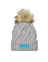 New Era Faux Fur Pom Beanie