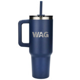 Pinnacle Recycled Travel Tumbler with Straw 40oz