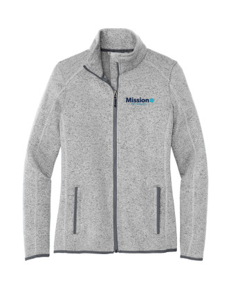 Port Authority Ladies Sweater Fleece Jacket