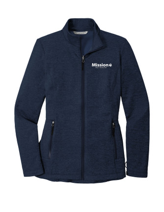 Port Authority Ladies Collective Striated Fleece Jacket