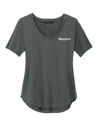 MERCER+METTLE Women's Stretch Jersey Relaxed Scoop