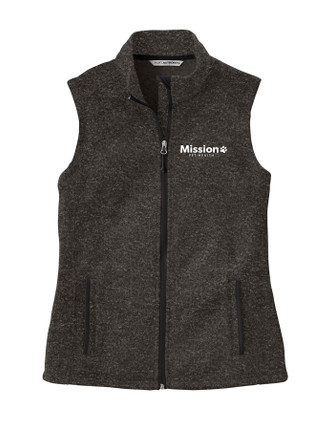 Port Authority Ladies Sweater Fleece Vest