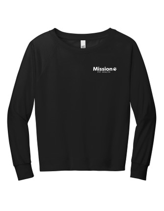 District® Women's Featherweight French Terry™ Long Sleeve Crewneck