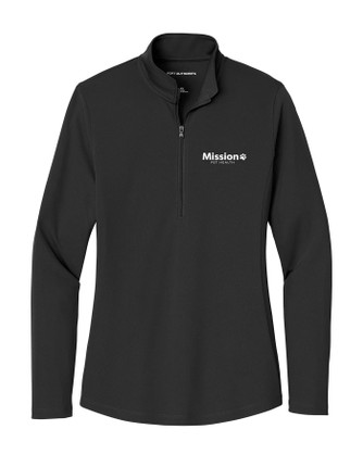 Port Authority Ladies Dry Zone UV Micro-Mesh 1/4-Zip