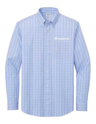 Brooks Brothers Wrinkle-Free Stretch Patterned Shirt