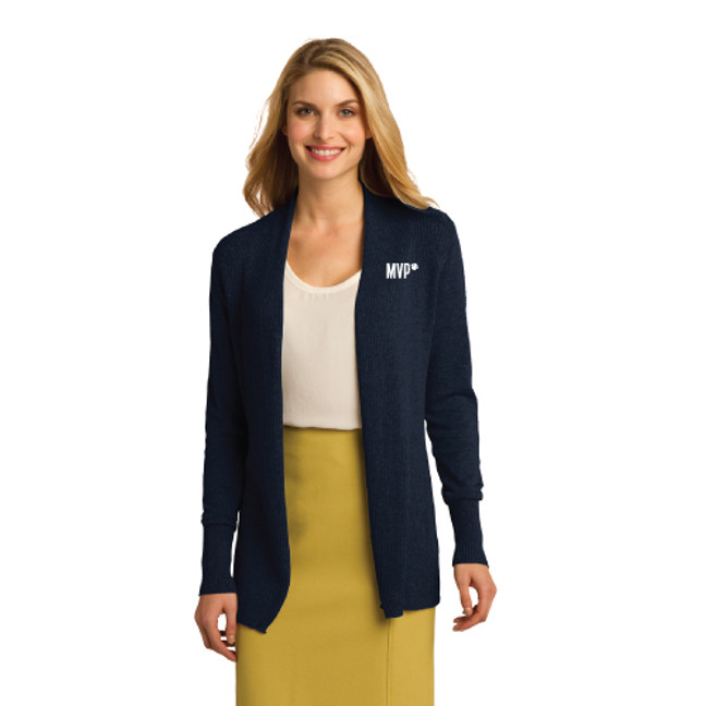 Port Authority Ladies Open Front Cardigan Sweater