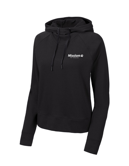 Ladies Lightweight French Terry Pullover Hoodie