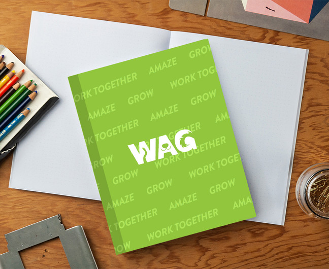 Medium Softcover Layflat Notebook