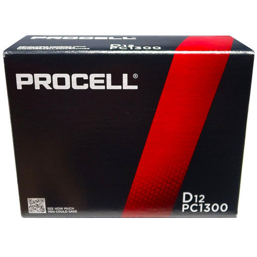 Duracell Procell D alkaline - 12-pack for businesses and professionals