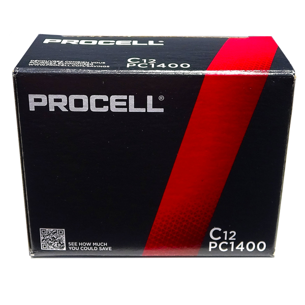 Duracell Procell C alkaline - 12-pack for businesses and professionals